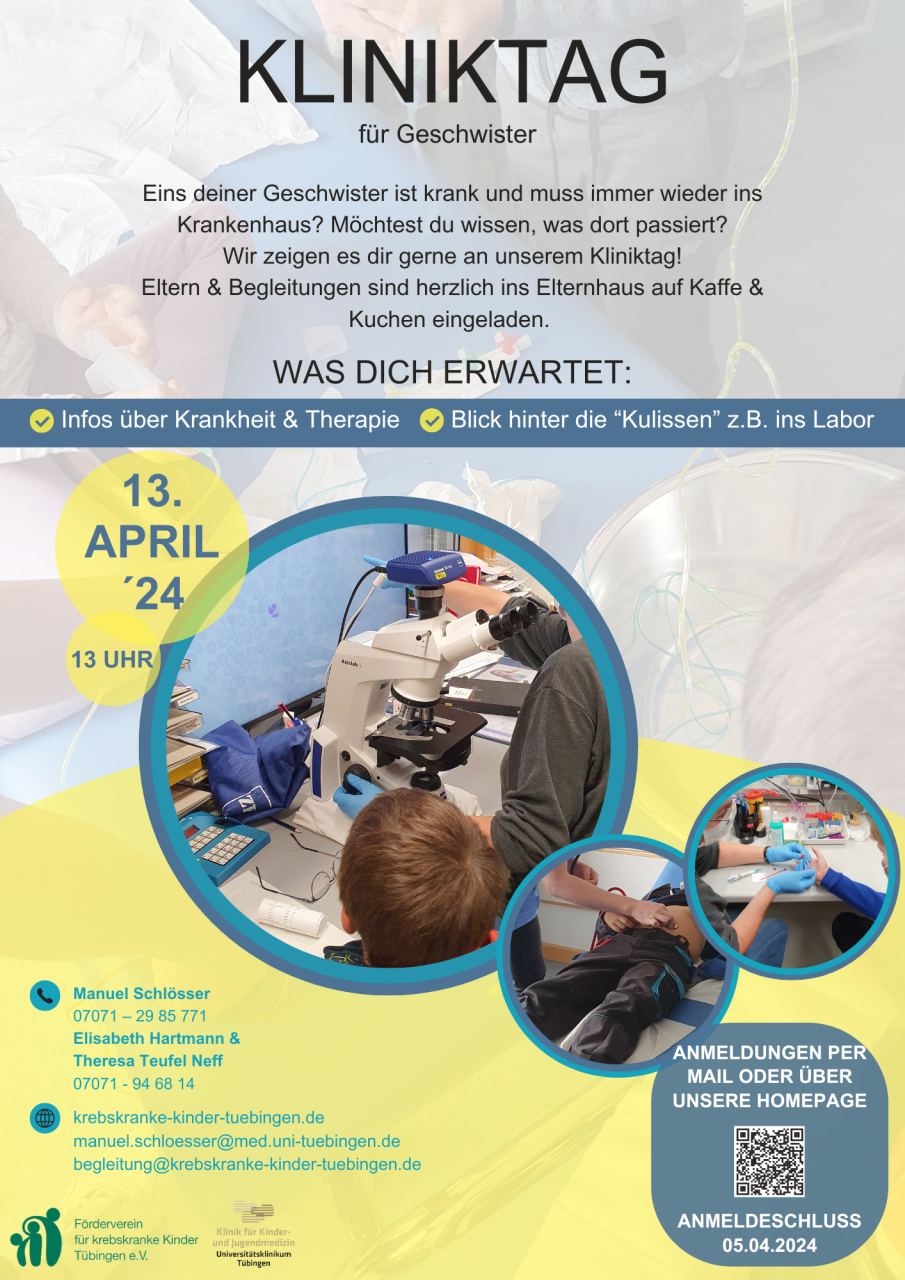 Unser Kliniktag für Geschwister