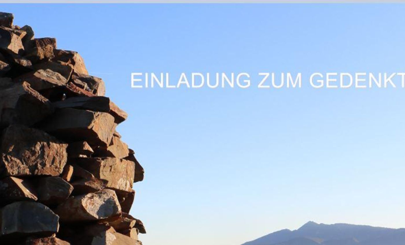 Einladung zum Gedenktag 2025