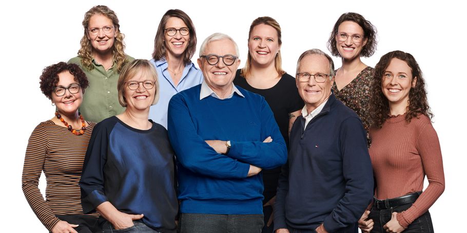 Das Team des Fördervereins als Gruppebild