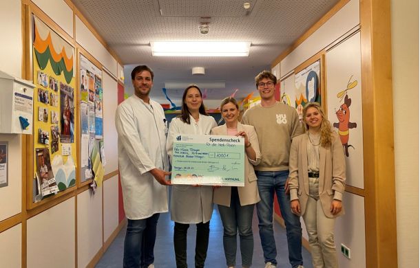 Die Summe erfüllt die Medi-Paten in der Kinderklinik mit Dankbarkeit!