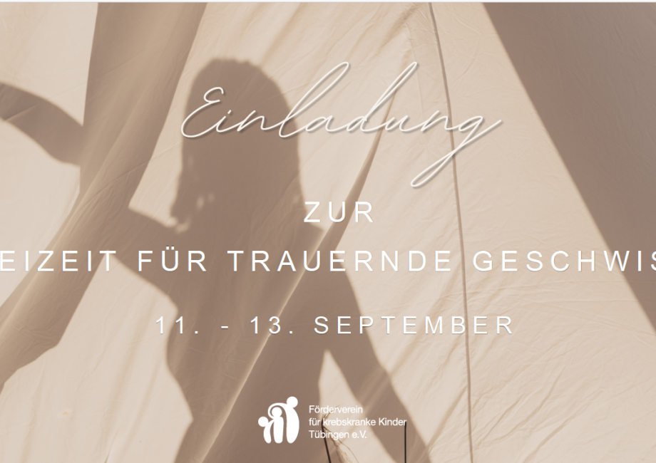 Trauernde Geschwister