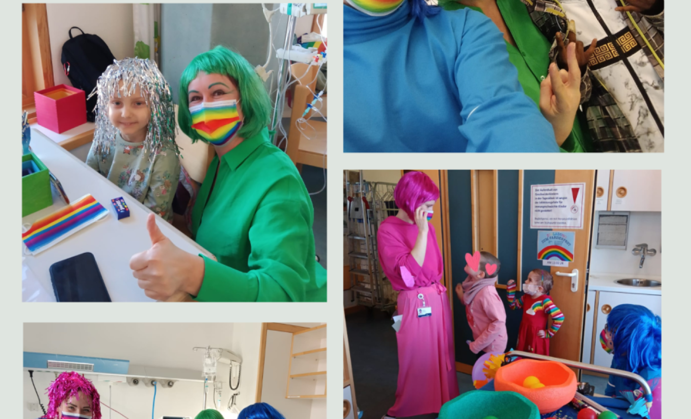 Bunte Feierlaune zu Fasnet