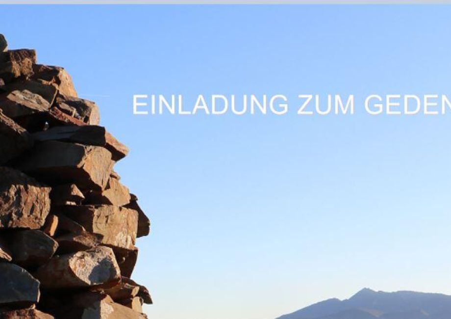 Einladung zum Gedenktag 2025