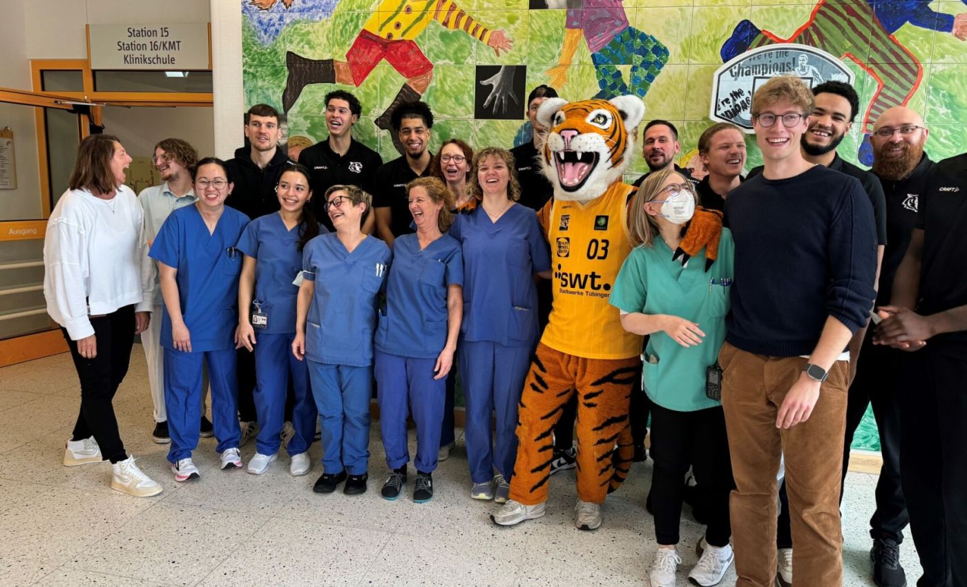 Tierische Freude auf Station!