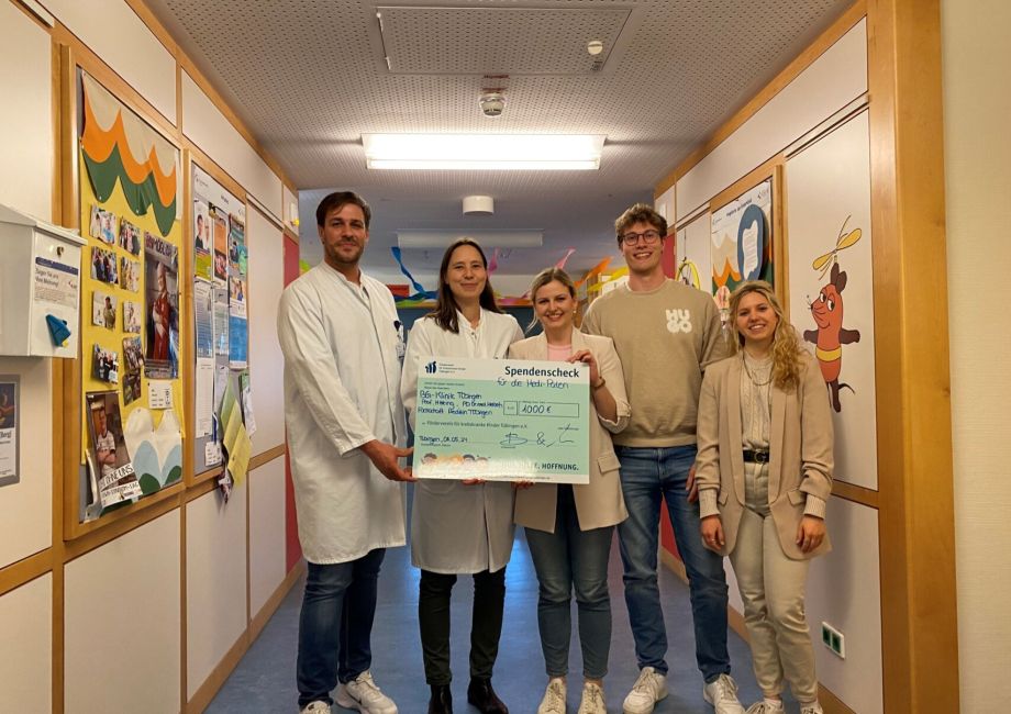 Die Summe erfüllt die Medi-Paten in der Kinderklinik mit Dankbarkeit!