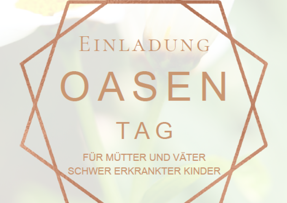Einladung zum Oasentag